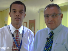 A general practitioner from Haiti comes for training at the Douglas Institute